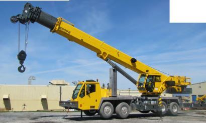 Grue automotrice TMS800E - Manitowoc Cranes - charge maximum 70 tonnes - moteur Cummins 450 CV - flèche MEGAFORM_1