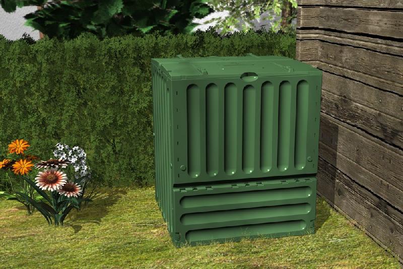 Composteur Eco King vert - capacité 400 L_1