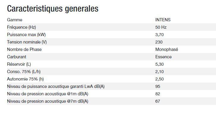 Perform 4500 TB UK - Groupe électrogène Kohler - Gamme Perform - Puissance max 4 kW - 230 V_1