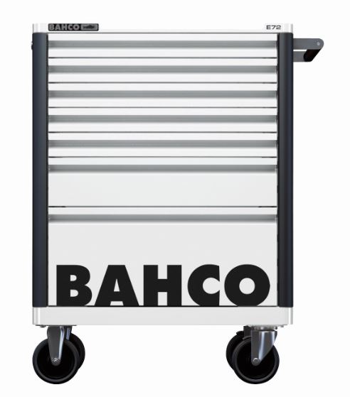 Servante « Storage HUB » E72 66 cm - 7 tiroirs - 693 mm x 510 mm x 955 mm - robuste acier double paroi - 1472K7WHITE_1