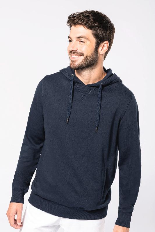 Sweat-shirt french terry écoresponsable à capuche unisexe - Kariban - Réf: K4009 - 300 g/m², coton bio et polyester recyclé_1