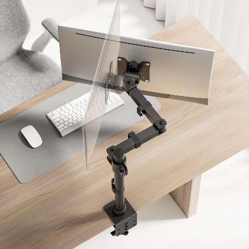 VALUE Support LCD lourd, montage sur bureau, 4 articulations, jusqu'à 20 kg_1