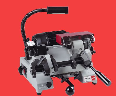 203 machine pour clés à panneton et à pompe - Keyline S.p.A. - structure en fonte - poids 32 kg_1