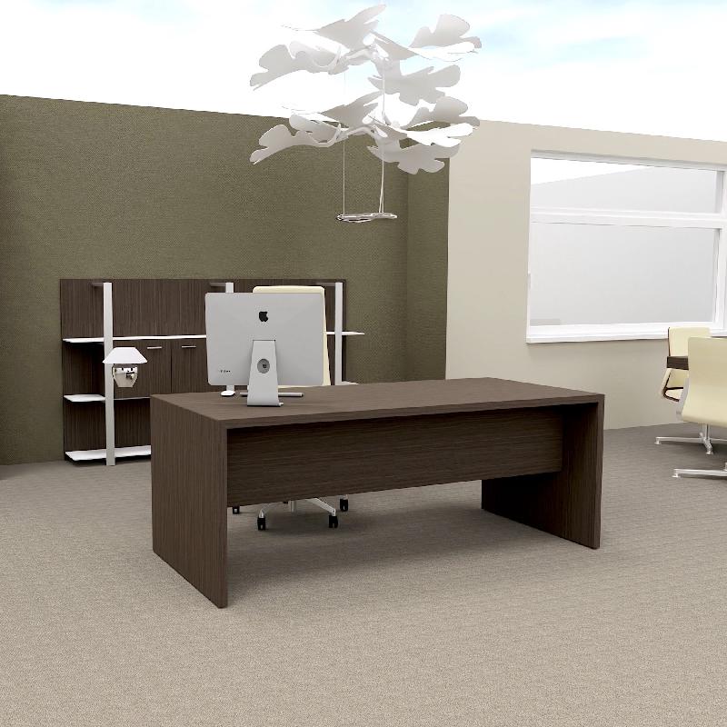 Bureau de direction T45 version droite - Quadrifoglio. - 200, Eucalyptus_0