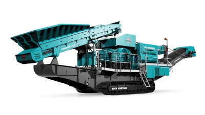 Concasseur giratoire sur chenilles Powerscreen Maxtrak 1300 avec système de déblocage hydraulique_1