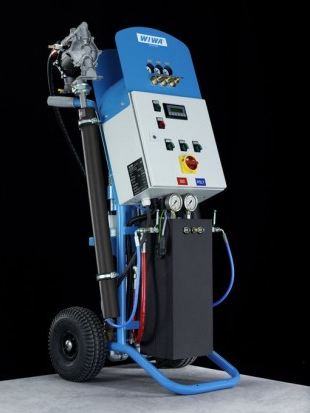 Machine pneumatique bi-composant - projection mousse polyuréthane et résine polyuré - modèles Wiwa Duomix PU_1