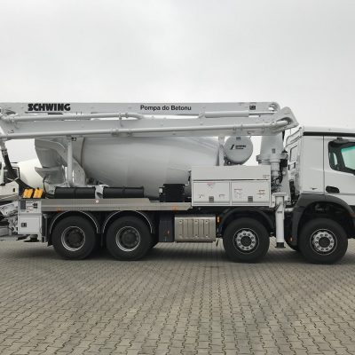 Véhicule industriel Mercedes-benz arocs 3540 8x4 avec norme EURO 6
