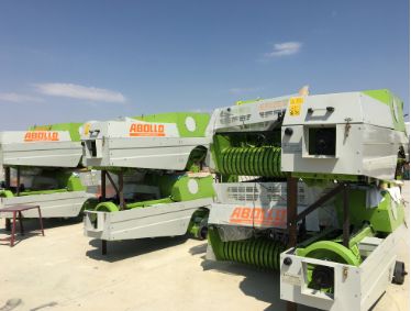 Presse à balle carrée - système de levage hydraulique à piston double effet - ABOLLO_1