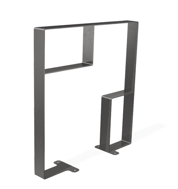 Support vélo en acier inoxydable - Référence BTSVDX - Design robuste et durable_1