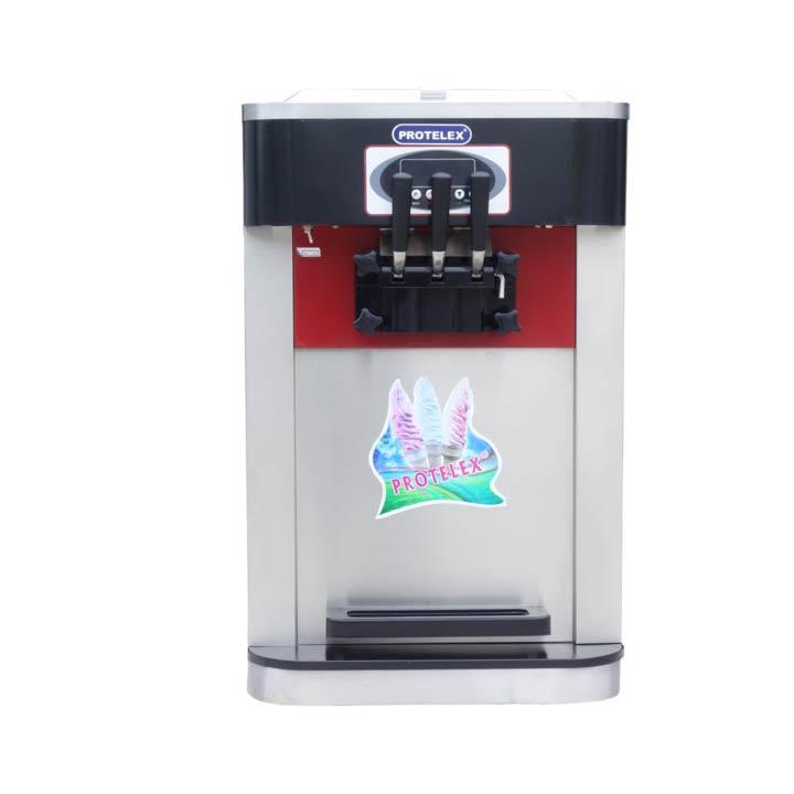 Machine à Glace Italienne de comptoir 2 parfums + mix 40 L/h - refroidissement à air - 3,3 kW_1
