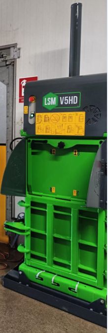 Presse compacte V5HD pour canettes, bouteilles PET et glassine - recyclage rapide et efficace._2