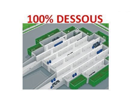 Quai de transfert en béton modulaire