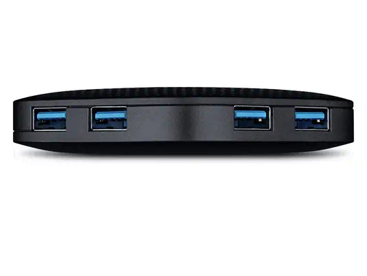 TP-Link UH400 USB 3.2 Gen 1 (3.1 Gen 1) Type-A 5000 Mbit/s Noir_1