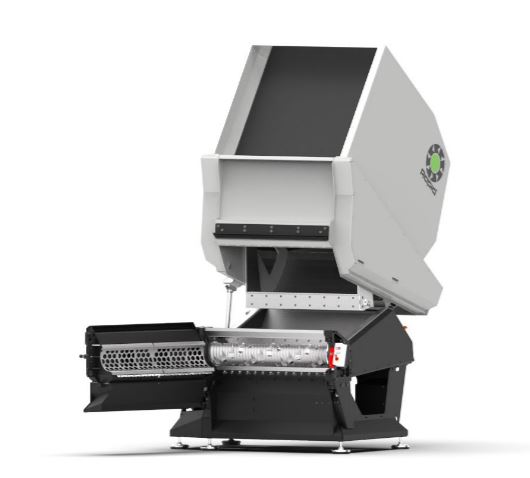 Déchiqueteurs industriels  - Thermoplastiques, IBC 1200L, Purges - Largeurs 800 et 1350 mm - Raptor FlexiPUSH_1