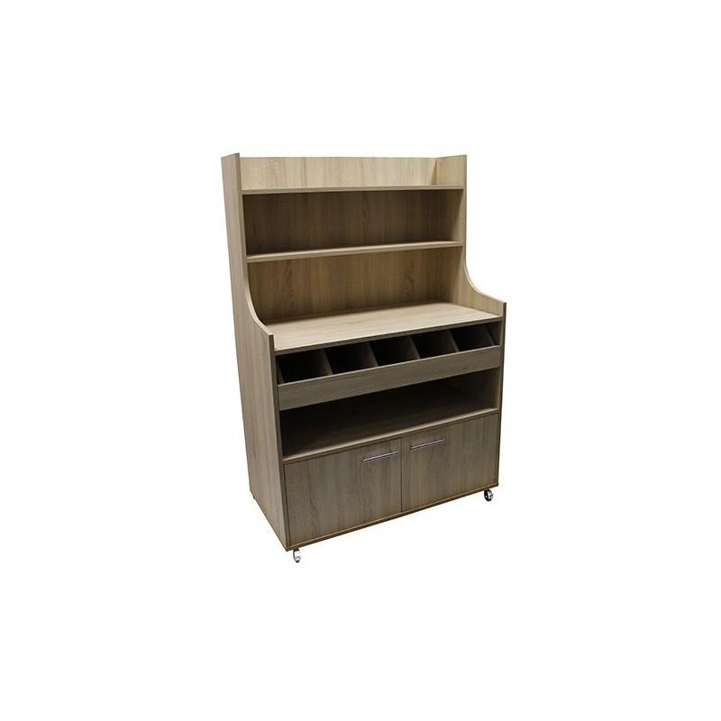 Desserte haute Cafétéria chianti oak VALERO_1