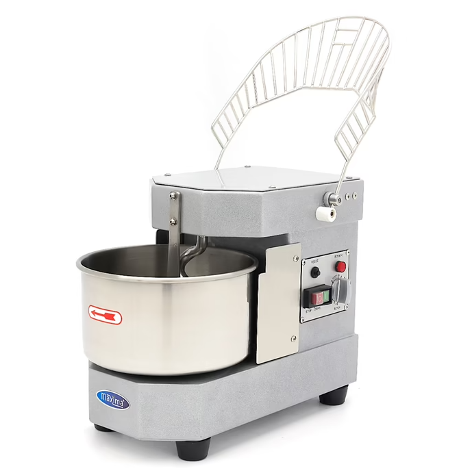 Pétrin à spirale / pétrin à pâte - 8 L - Argent | Maxima - 09361002_1