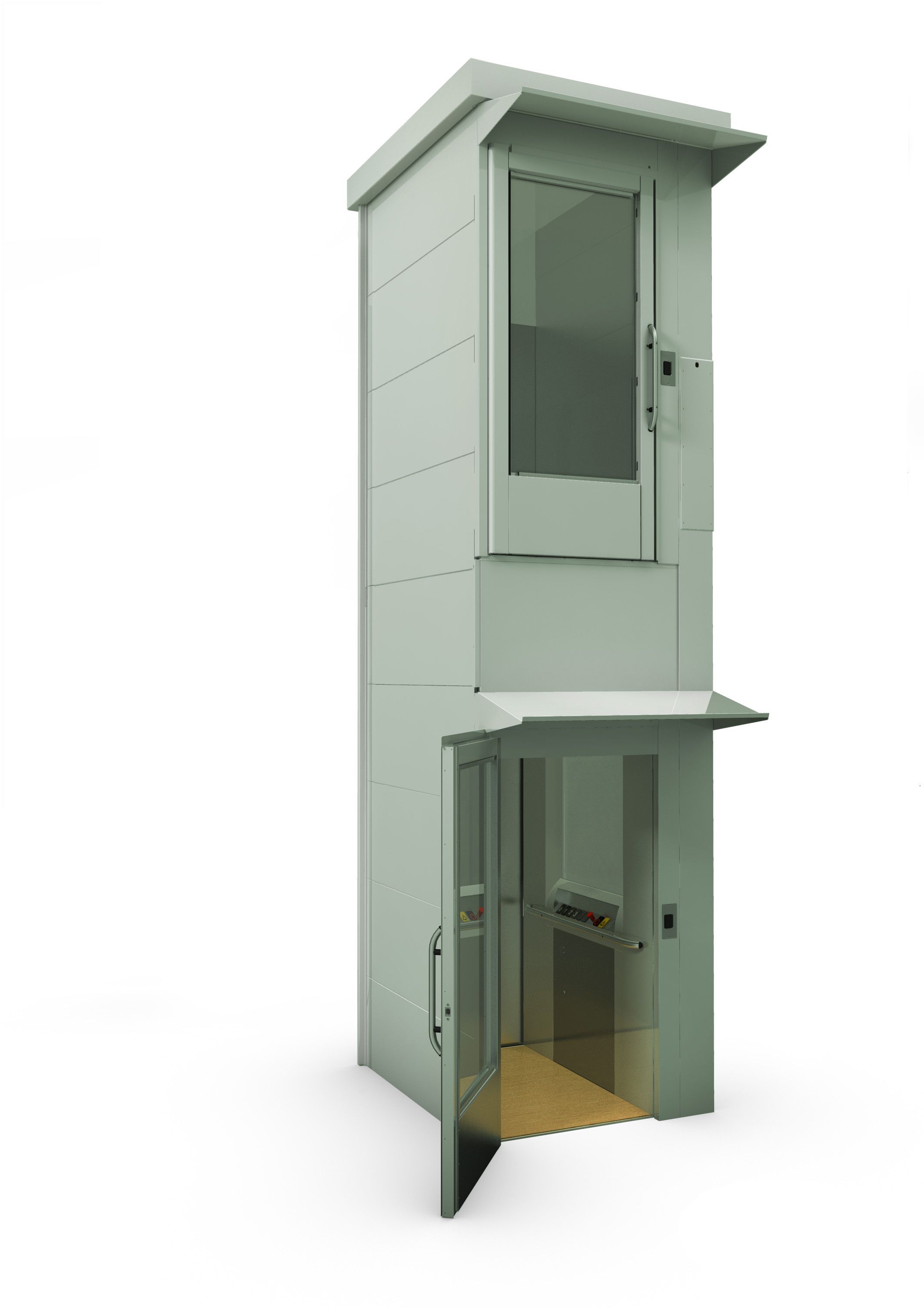 Ascenseur privatif extérieur Aritco 7000 - configurable, robuste et éco-responsable_1