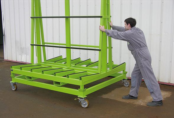 Chevalets de manutention Goubard SARL - admissible 3000 kg - réf. CHP15000_1