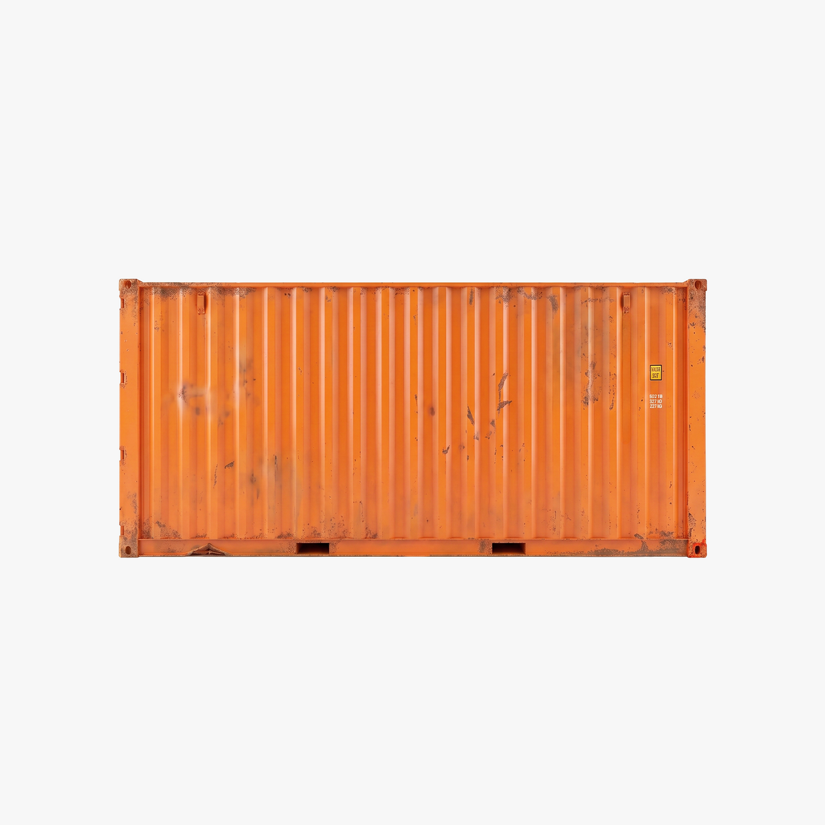 Container  maritime  20pieds  DRY occasion_1