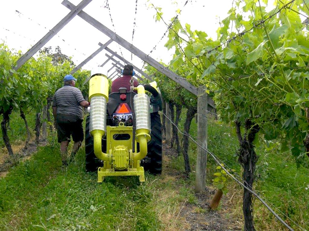 Effeuilleuse - ETS Collard - pour vignes larges, framboisiers, pépinières et raisin de table_1