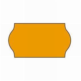 Étiquette Meto - Format 22x12 mm - Fluo Orange Amovible - 63 000 unités_1