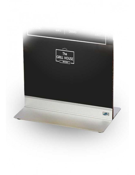 Totem magnétique recto/verso - Base en aluminium anodisé - Impression laser ou haute définition_1