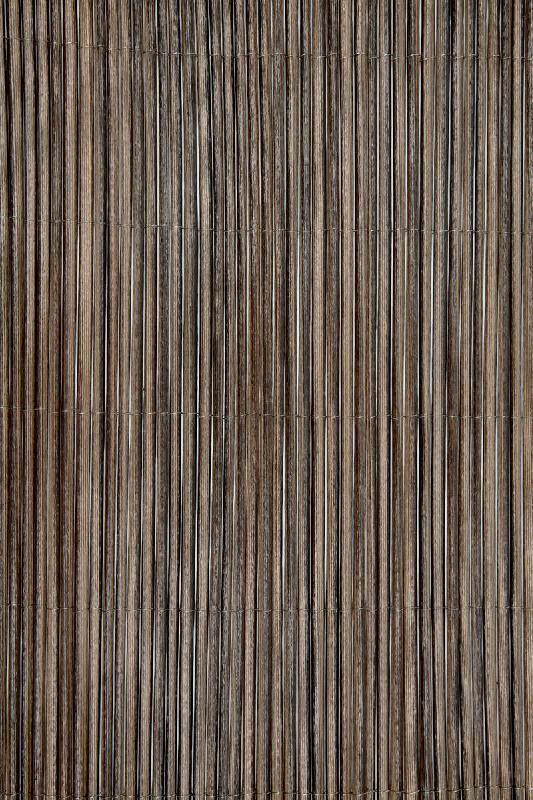 Canisse synthétique imitation osier marron 