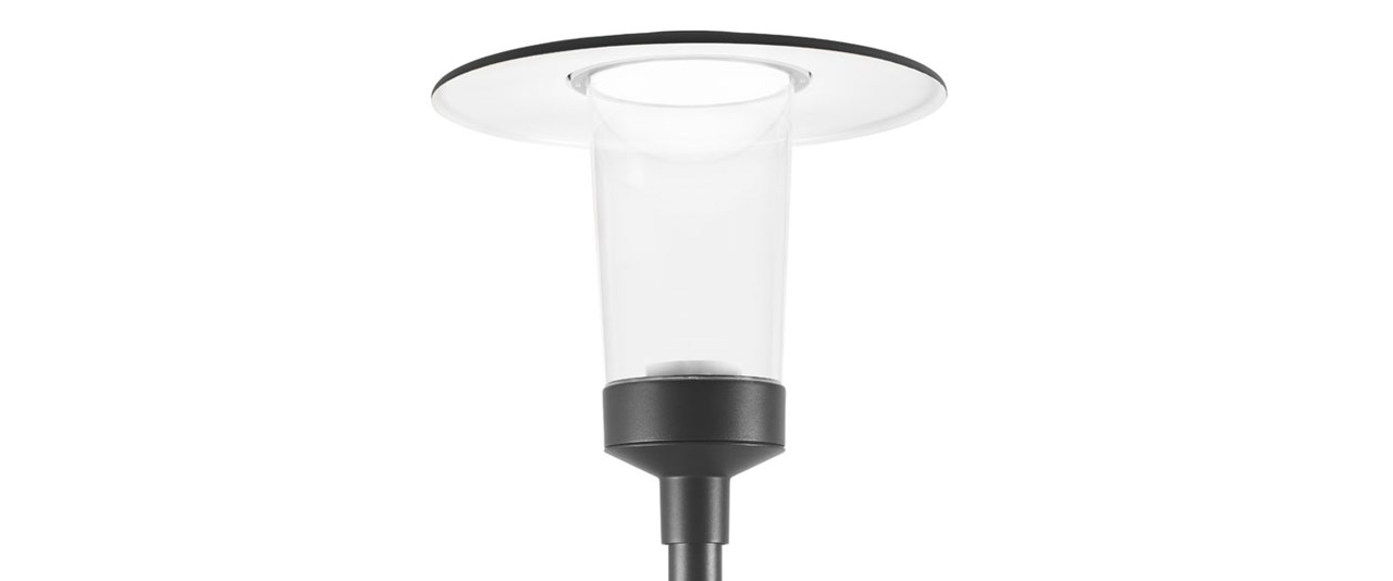 Luminaire d'éclairage public verda avec abat-jour / led / 39 w / 3168 lm / en aluminium_0