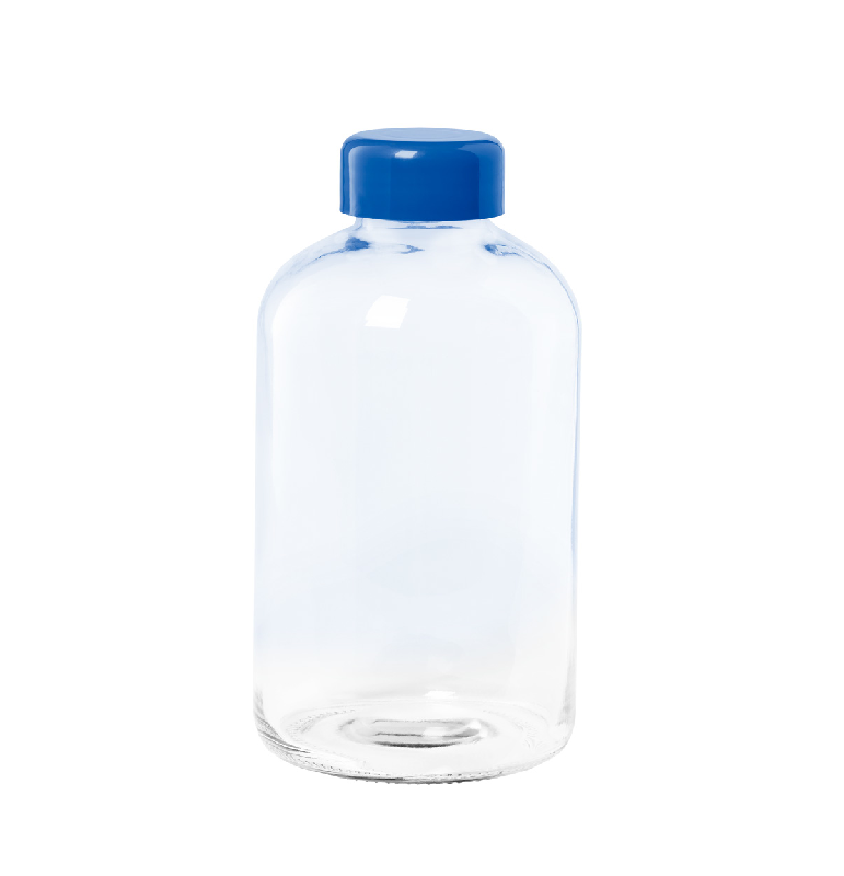 Gourde en verre - 600 ml avec capuchon assorti et couvercle softshell_1