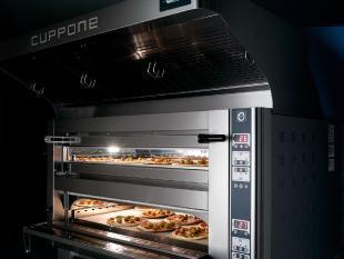 Four électrique 2x6 pizzas Ø35 cm Façade Large Donatello Cuppone - VERSION D_1