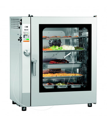 Four mixte à vapeur professionnel , avec temps de réchauffement et réchauffement très court -silversteam 10111d réf. 117730 bartscher_1