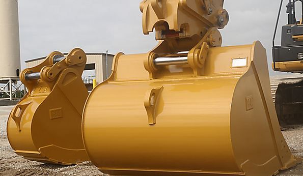 Godet d'excavation à usage normal avec lame de nivellement - caterpillar finance france - 650 mm (25,6 in)_1