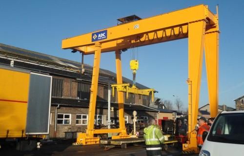 Portique de levage - Fayat Entreprise T.P. - Conception sur mesure pour structures non porteuses_1