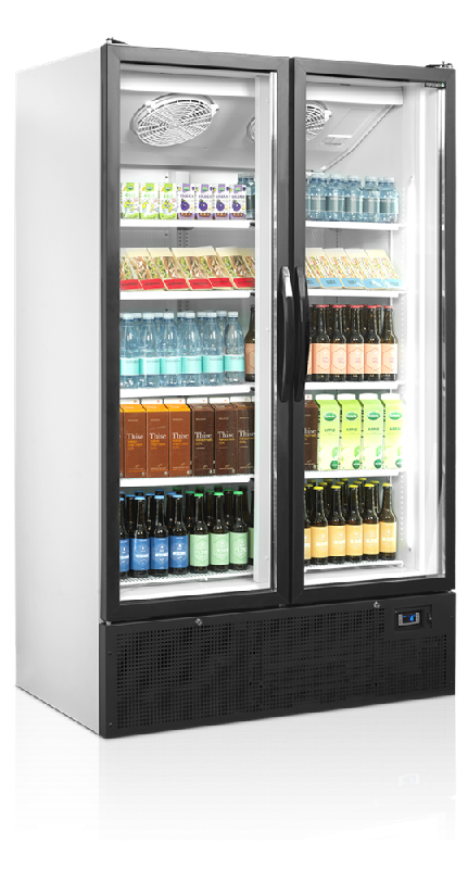 Réfrigérateur vitré  FS1202H - 2 portes TEFCOLD_1