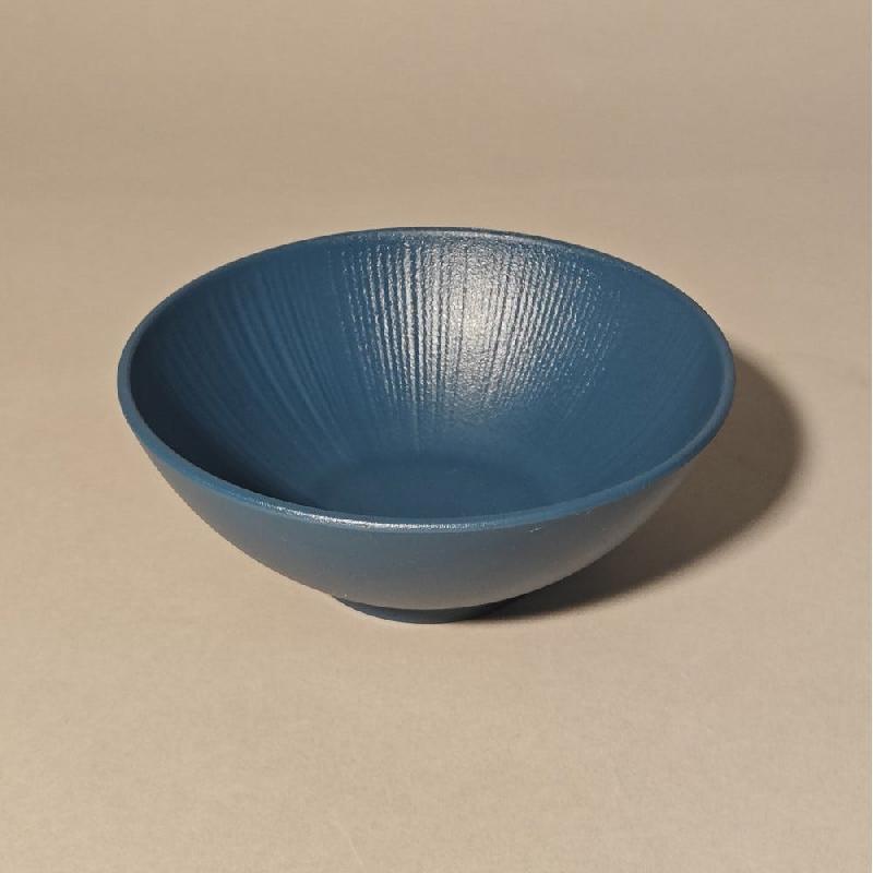 Bol réutilisable bleu canard modèle Phoenix 500 ml Ø15,6x 6,3 cm - par 12_1