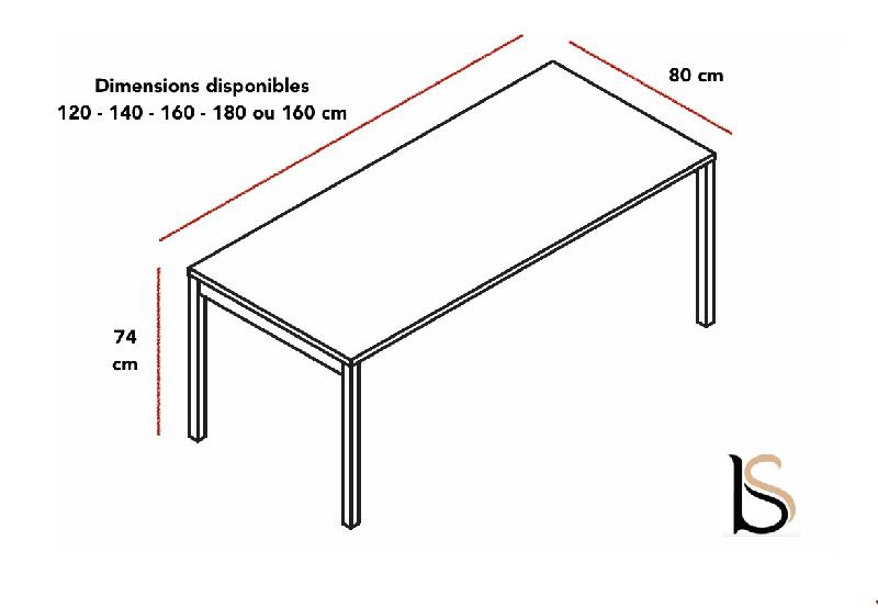 Bureau rectangulaire OGI Y - MDD - Blanc 9010, 200, Noyer_2