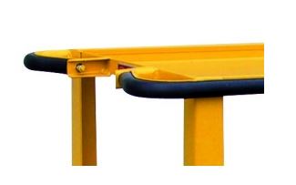 Chariot ergonomique 2 plateaux - monobloc pour ateliers et entrepôts - charge jusqu'à 600 kg - fabrication CE_1