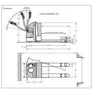 Epj-45 - Transpalette électrique Blue Giant - Capacité 2405 kg - Moteur d'entraînement c.a. et contrôleur 24V ZAPI_1
