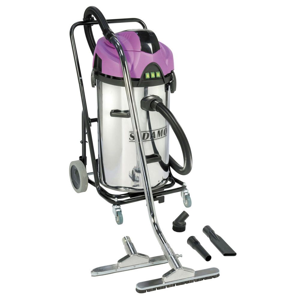 Jet 100 i - Aspirateur à eau et poussières - Cuve inox 55L - Sidamo - Décolmatage manuel - Classe M_1