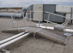 Rampe modulable en aluminium avec paliers et options de garde-corps - Inclinaison de 0 à 20°_1