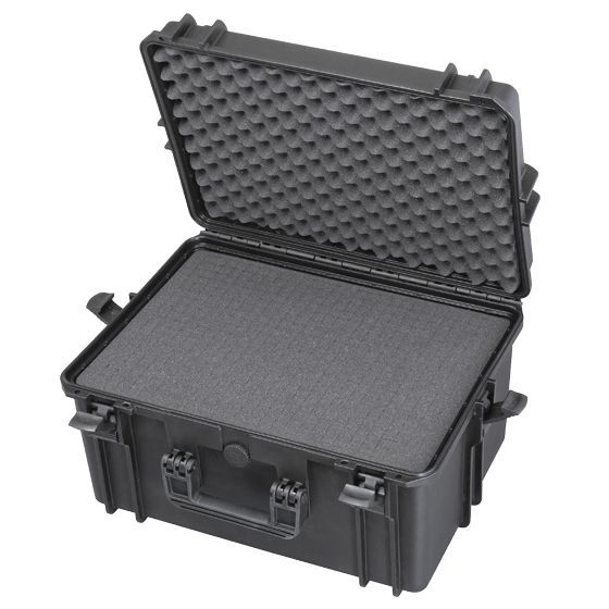 RCPS 350L - Valise de transport étanche 500x350x280 mm avec mousse de protection et roulettes_0
