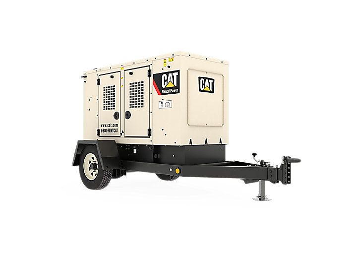 Xq35 28 kw (35 kva) groupes électrogènes industriel mobile de location - caterpillar - puissance principale 27 kwe (35 kva)_1
