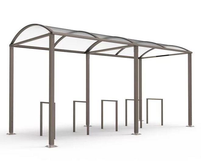 Appui vélos Milan - Hauteur hors sol 850 mm ou 855 mm - Largeur 660 mm - Structure tube acier 50 x 30 mm_1