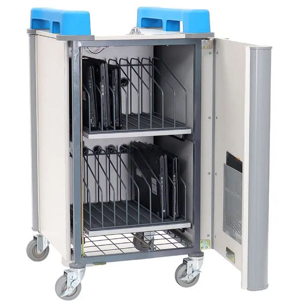 Chariot de recharge vertical sécurisé et ergonomique - 16 PC jusqu'à 17