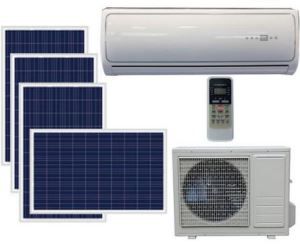 Climatiseur solaire - Jiaxing New Light Solar Power Technology - 100% DC Split Solar Power AC - Inverseur 48V DC_0