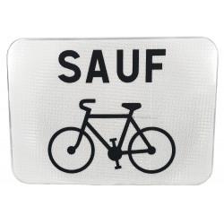 Panonceau prescription M9v2 - Ne s'applique pas aux cyclistes - WP Signalisation_1