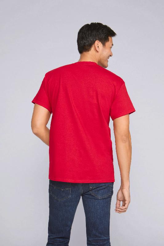 T-shirt manches courtes ultra cotton - réf: gi2000 - 100% coton pré-rétréci - Marque: Gildan_1