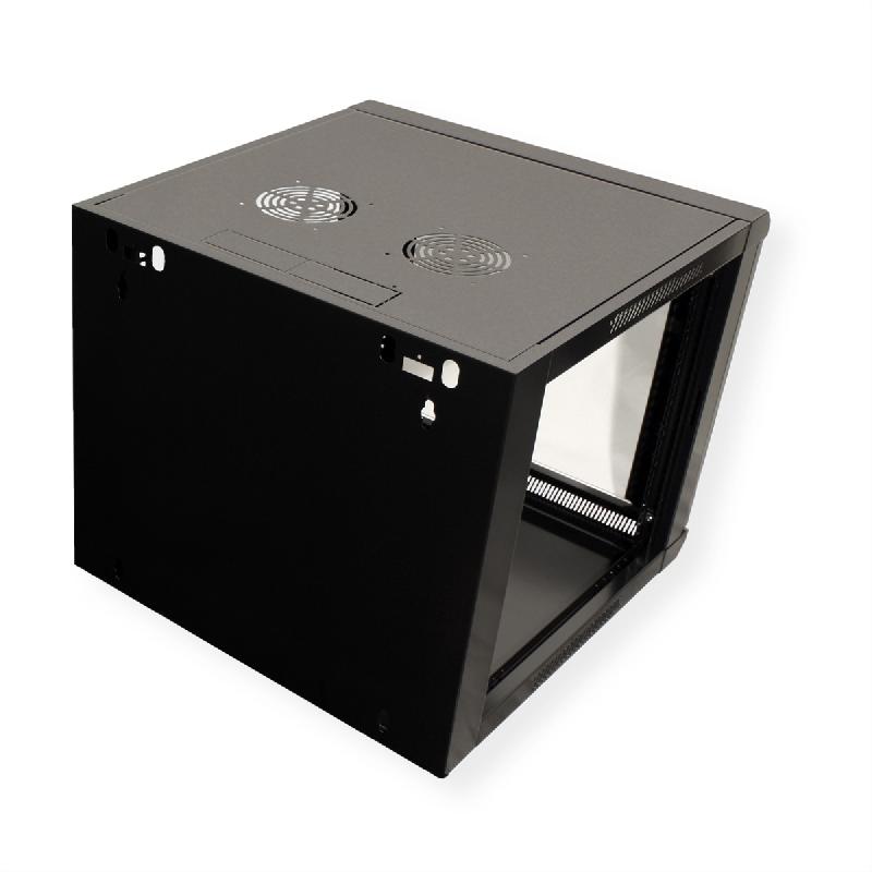 VALUE Armoire murale 9 UH (HxLxP) 500x570x450mm , noir_1