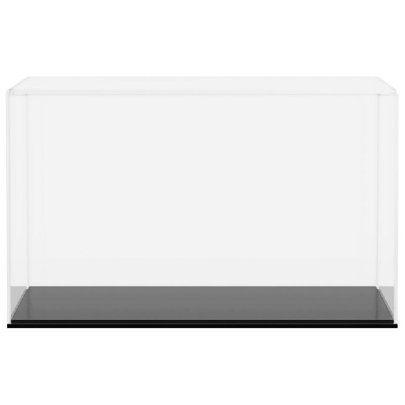 Vidaxl boîte d'affichage transparente 31x17x19 cm acrylique 154903_1