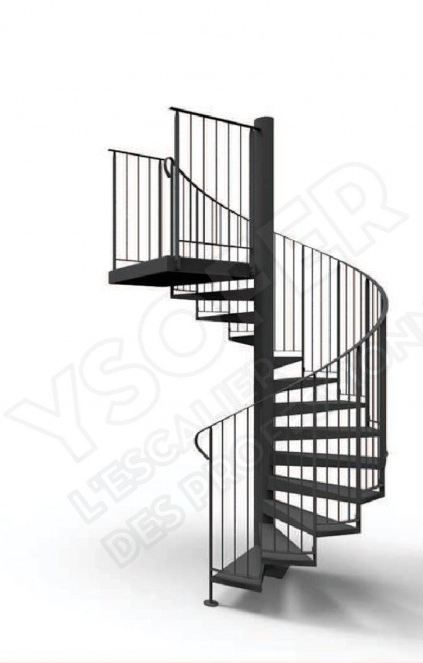 Escalier hélicoïdal ysobar - ysofer esca - passage 1up_0